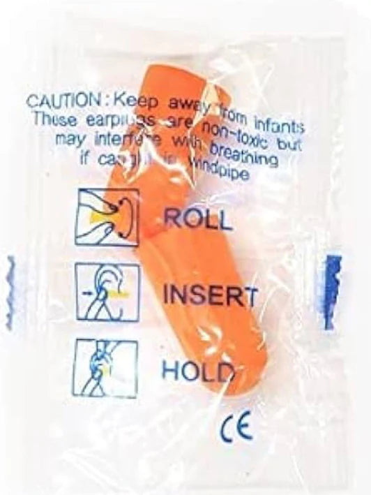 Bulk Ear Plugs Individually wrapped (50 per case)