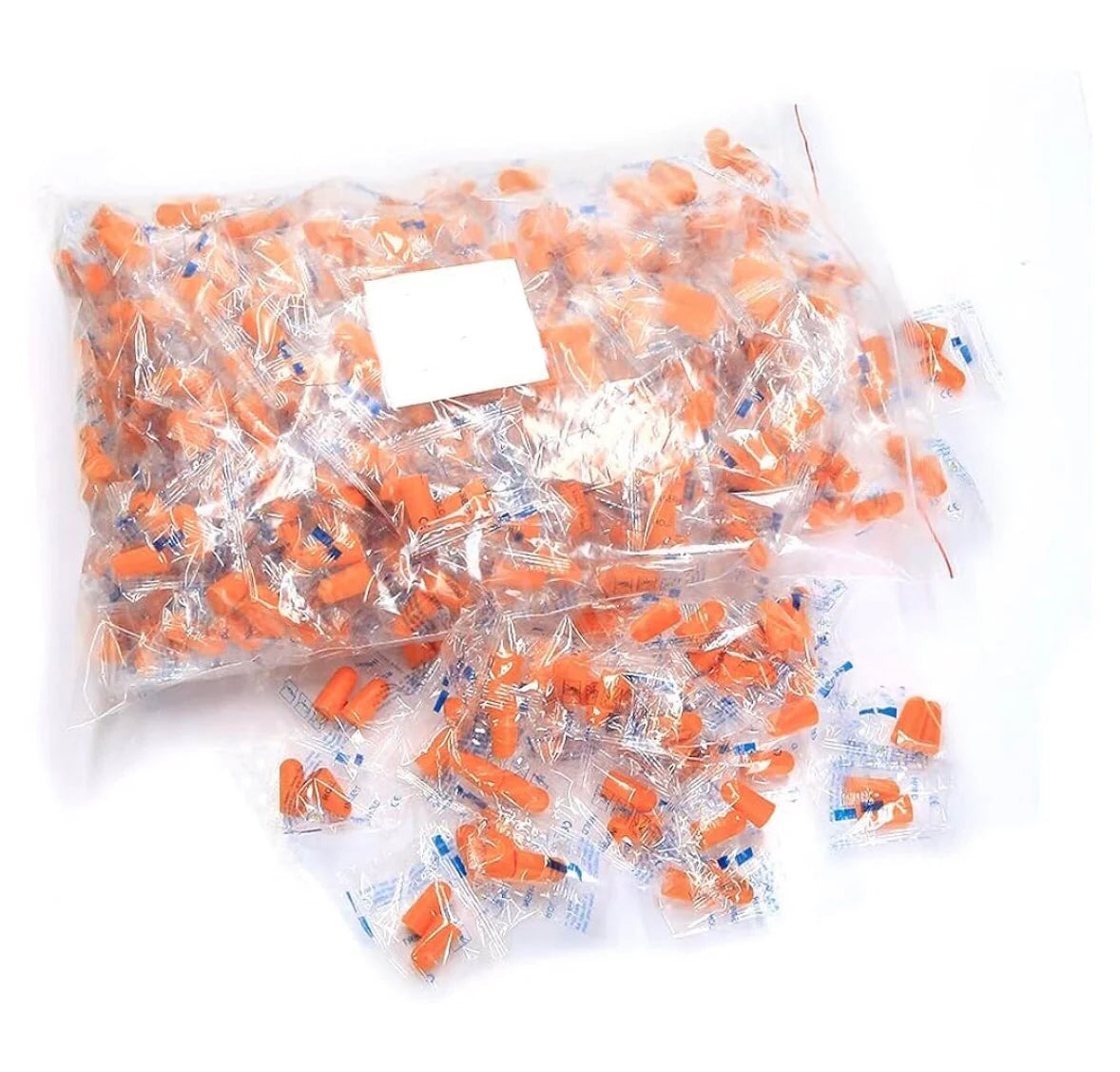 Bulk Ear Plugs Individually wrapped (50 per case)