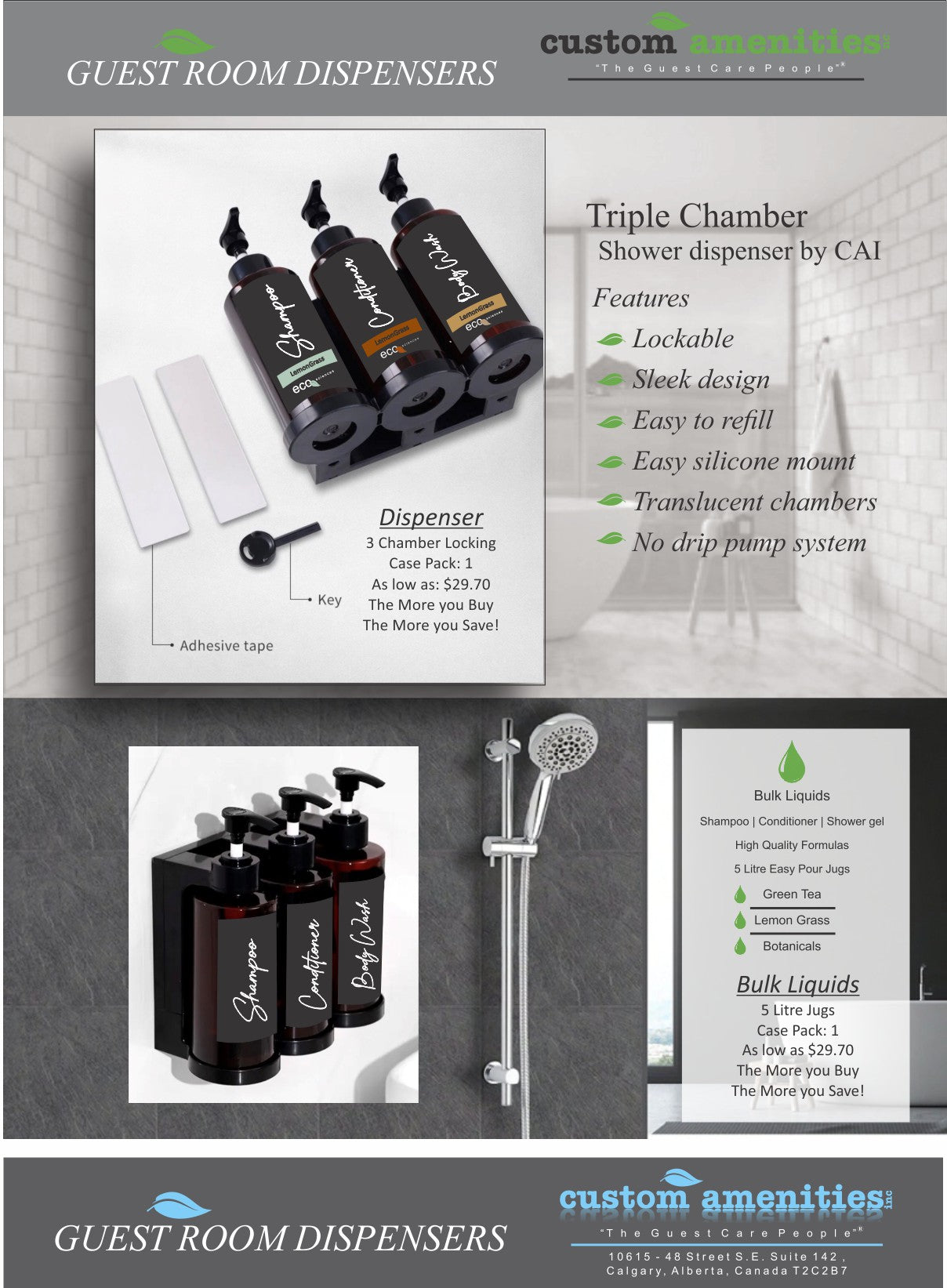 Hotel Bulk Soap Dispenser ECO Sciences