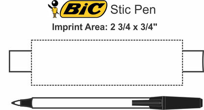 HOTEL STIC GUEST PENS (Logoed) 3000 per case Only .39 each!