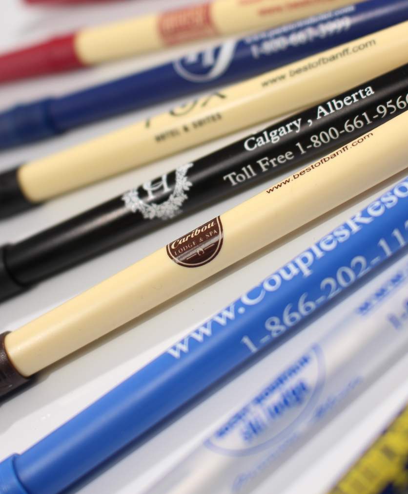 HOTEL STIC GUEST PENS (Logoed) 3000 per case Only .39 each!
