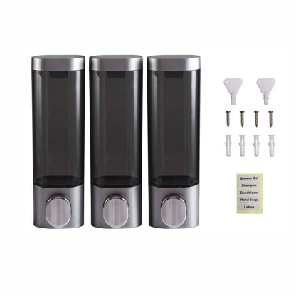 Hotel soap shampoo dispenser (SILVER / CHROME) ESA