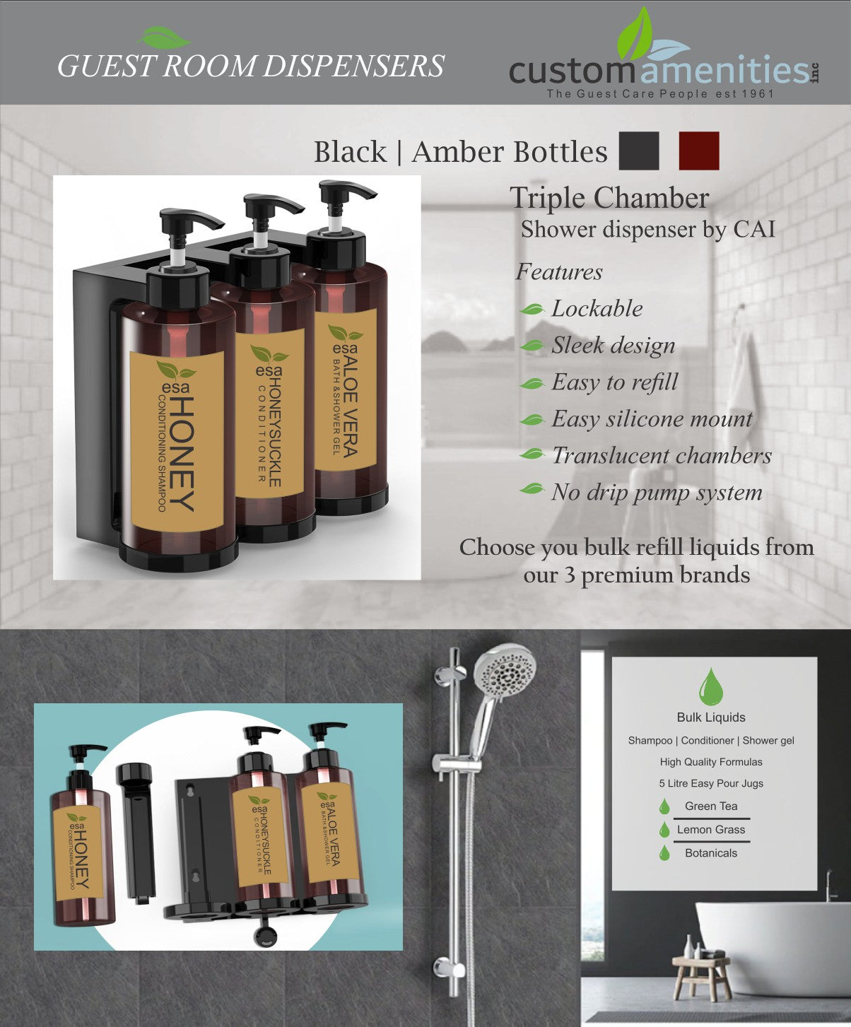 Hotel Bulk Soap Dispenser AMBR Spa