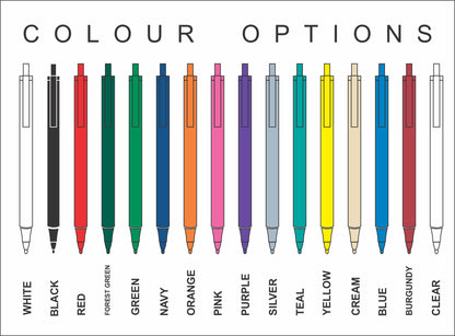 HOTEL CLIC GUEST PENS (Logoed) 3000 per case Only .55 each!