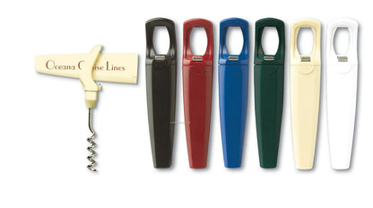 HOTEL CORKSCREW-BOTTLE OPENER CUSTOM PRINTED 300 per case Only $2.95 each